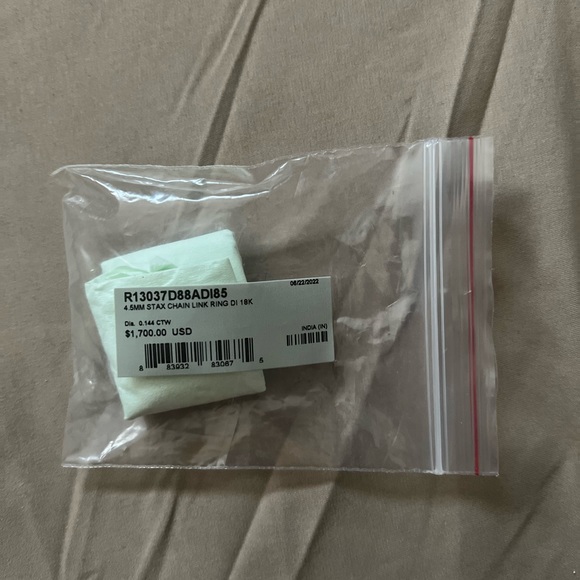 100% AUTHENTIC DAVID YURMAN STAX CHAIN LINK RING - Picture 2 of 9